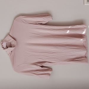 Pink Short Sleeve Turtleneck